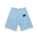 DENIM SHORT BLANKET WASH