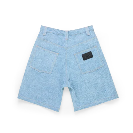 DENIM SHORT BLANKET WASH
