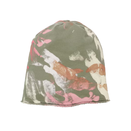 SKYLRK Fleece Beanie Cherry Camo