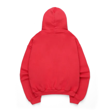 SKYLRK Knit Hoodie Jelly Red